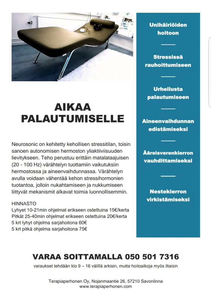 Neurosonic esittely kuvana Neurosonic esittely kuvana
